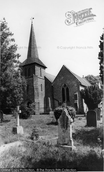 Photo of Blindley Heath, St John The Evangelist's Church c.1955