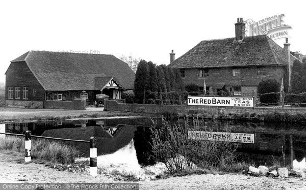 Photo of Blindley Heath, The Red Barn c.1955