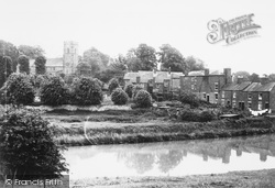 Church From The Canal c.1955, Blisworth