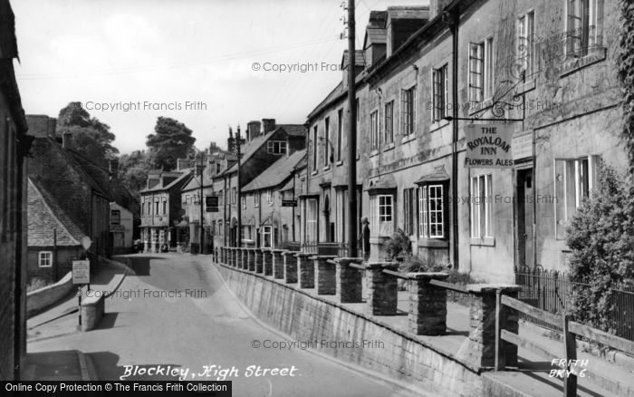 Photo of Blockley, High Street c.1950