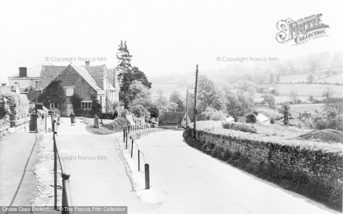 Photo of Blockley, View From Bus Shelter c.1955