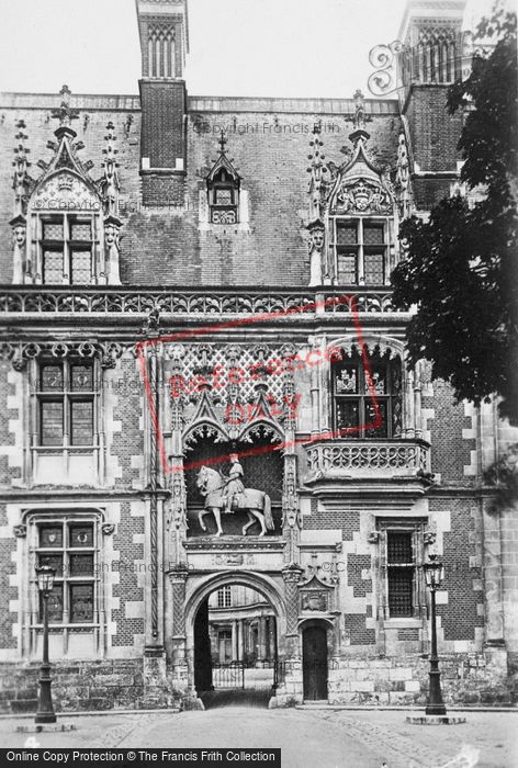 Photo of Blois, Chateau De Blois, Entrance c.1930