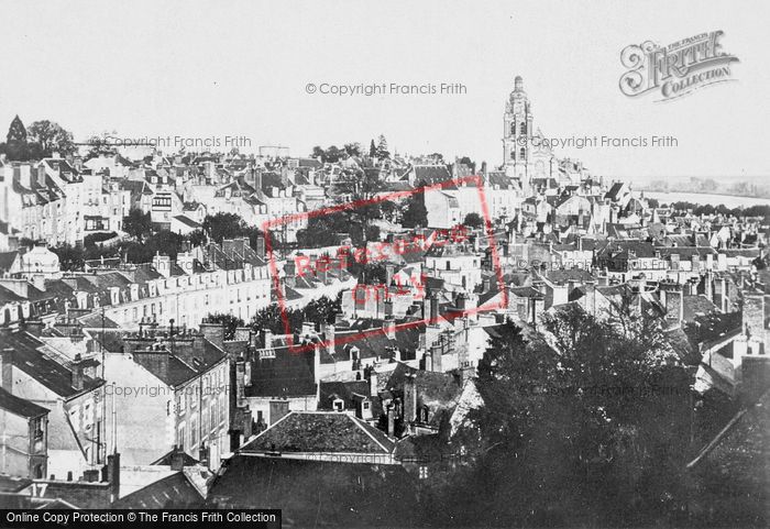 Photo of Blois, Rooftop View c.1930