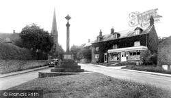 The Cross And Post Office c.1955, Bloxham