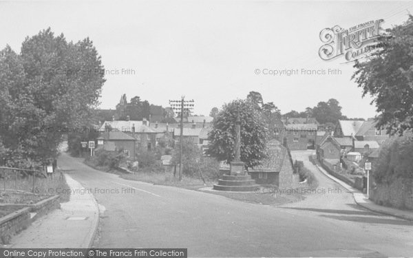 Photo of Bloxham, The War Memorial c.1955