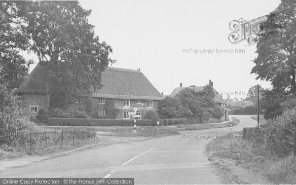 Photo of Bloxham, Village From The Railway Bridge c.1955