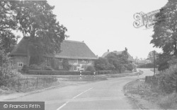 Village From The Railway Bridge c.1955, Bloxham