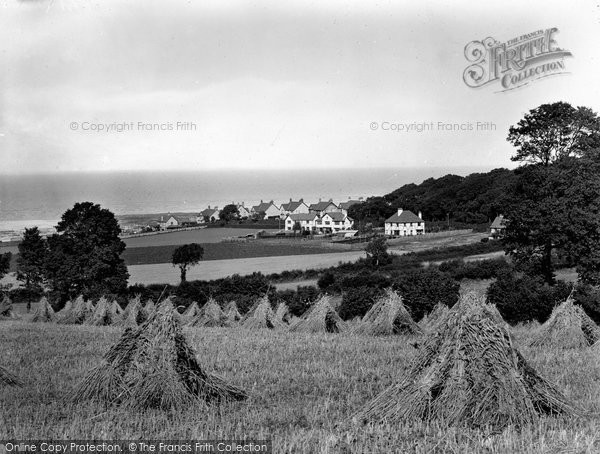 Photo of Blue Anchor, From The Hill 1930