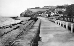 The Beach And Seafront c.1910, Blue Anchor