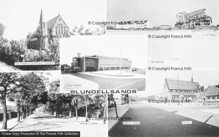 Photo of Blundellsands, Composite c.1960