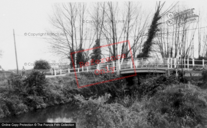 Photo of Blunham, Hump Back Bridge c.1965