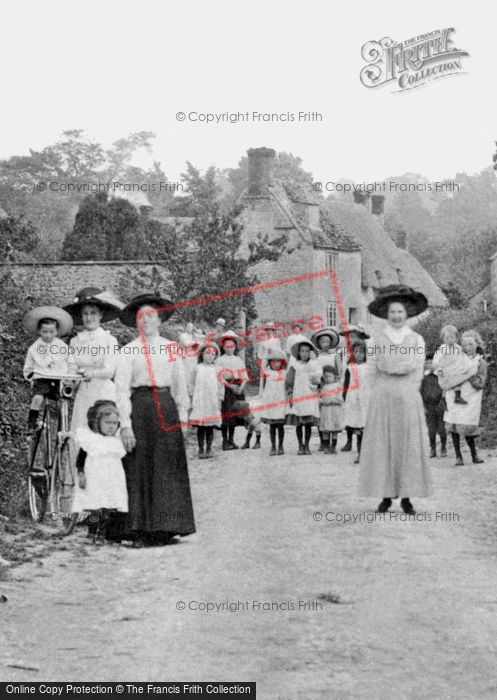 Photo of Blunsdon, Villagers 1911