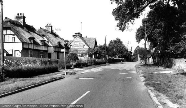Photo of Bluntisham, High Street c.1955