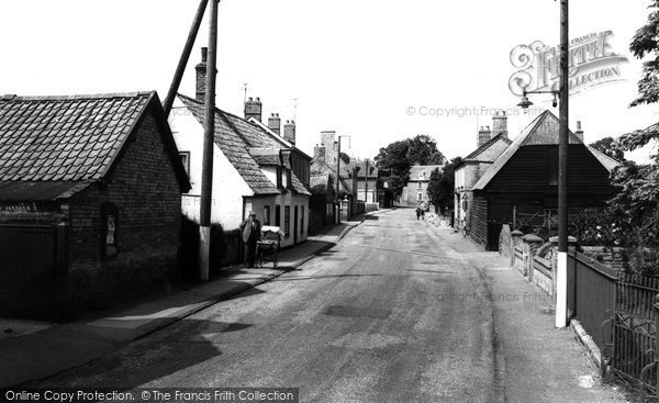 Photo of Bluntisham, High Street c.1965