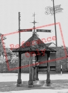 Sign Post And Weather Station c.1955, Bluntisham