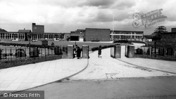 The Smiths Arms And School c.1960, Blurton