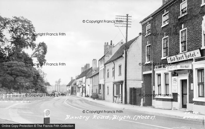 Photo of Blyth, Bawtry Road c.1955