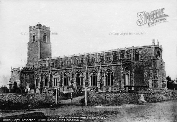 Photo of Blythburgh, Holy Trinity Church 1896