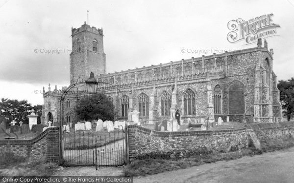 Photo of Blythburgh, Holy Trinity Church c.1960