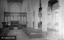Holy Trinity Church Interior 1950, Blythburgh