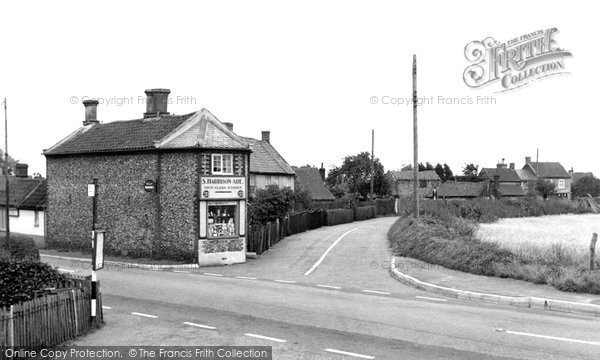 Photo of Blythburgh, The Village c.1955