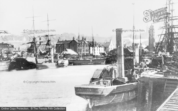 Photo of Bo'ness, The Docks c.1900