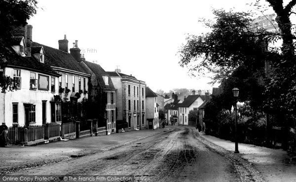 Photo of Bocking, Bradford Street 1900