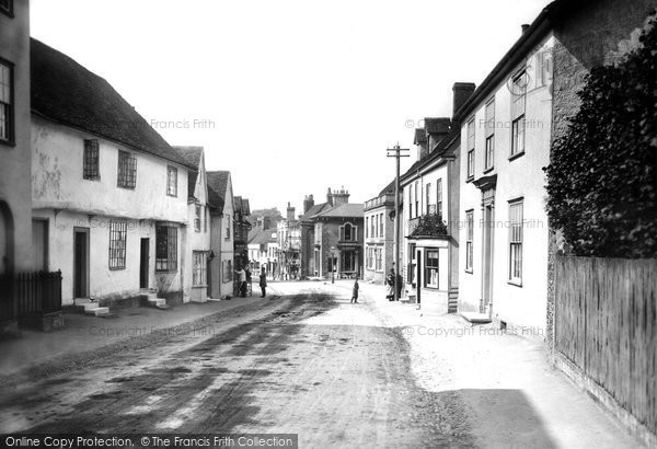 Photo of Bocking, Bradford Street 1902
