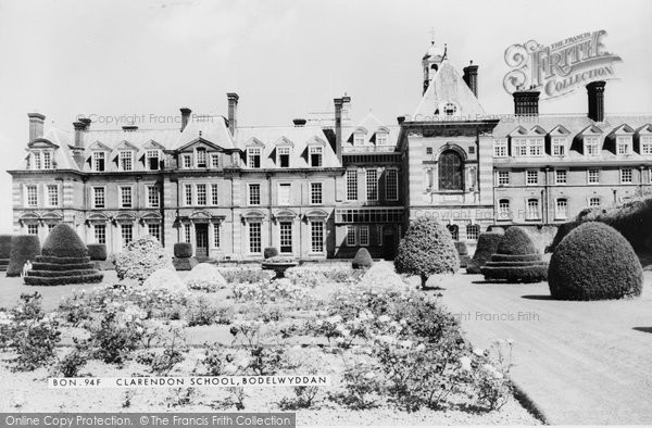 Photo of Bodelwyddan, Clarendon School c.1960