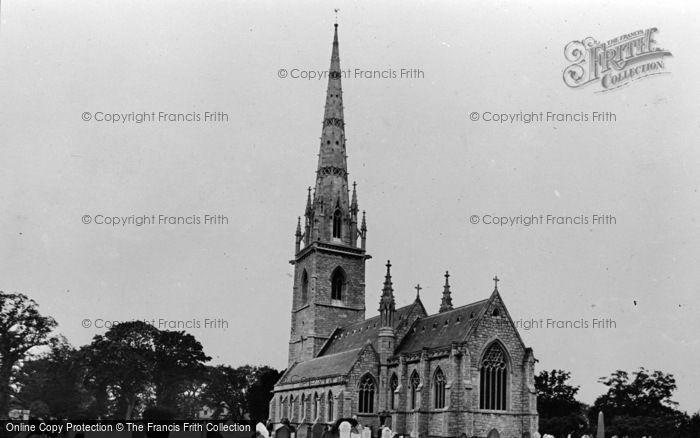 Photo of Bodelwyddan, Marble Church c.1955