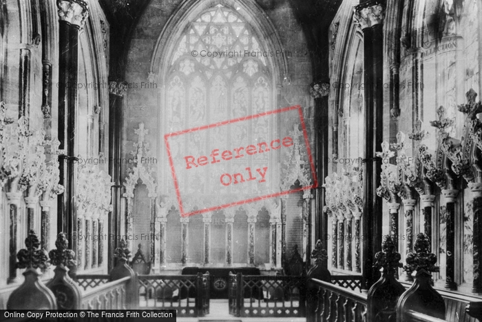 Photo of Bodelwyddan, Marble Church Choir 1891