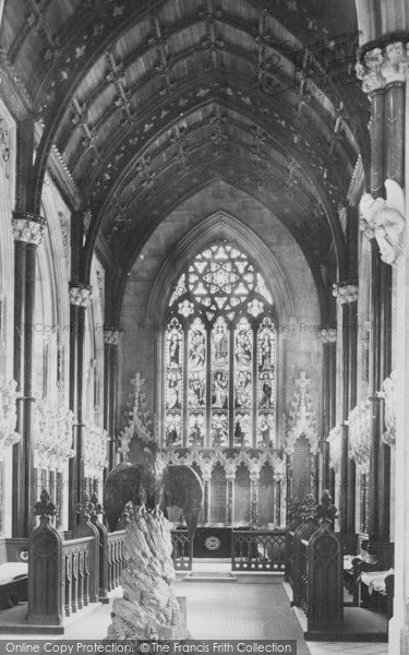 Photo of Bodelwyddan, Marble Church Choir East 1890