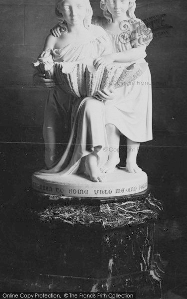 Photo of Bodelwyddan, Marble Church Font 1890