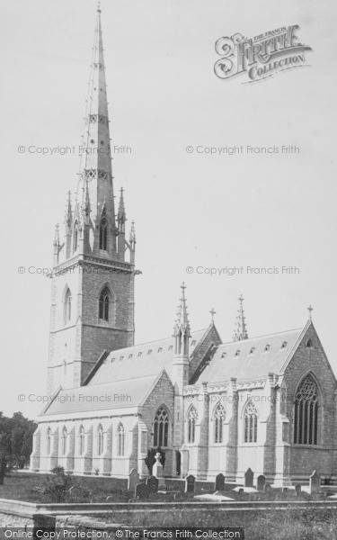 Photo of Bodelwyddan, Marble Church North East 1890
