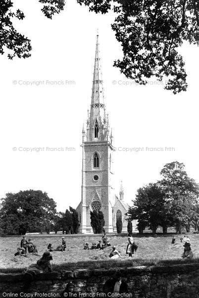 Photo of Bodelwyddan, The Marble Church 1891