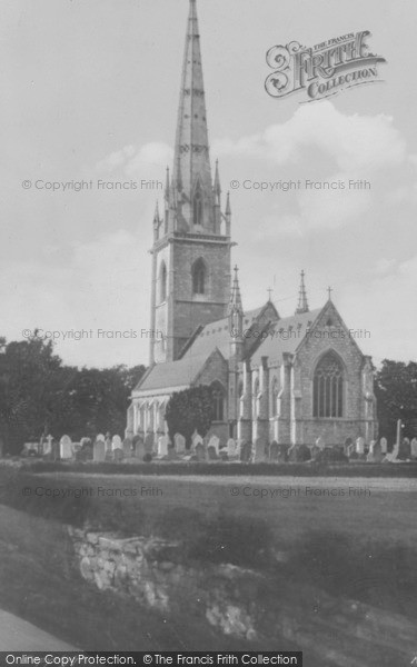 Photo of Bodelwyddan, The Marble Church c.1935