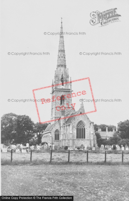 Photo of Bodelwyddan, The Marble Church c.1955