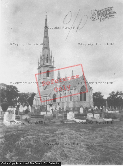 Photo of Bodelwyddan, The Marble Church c.1955
