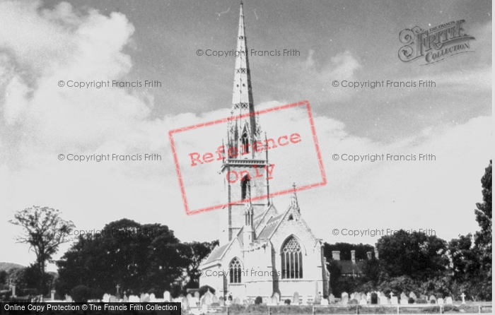 Photo of Bodelwyddan, The Marble Church c.1960