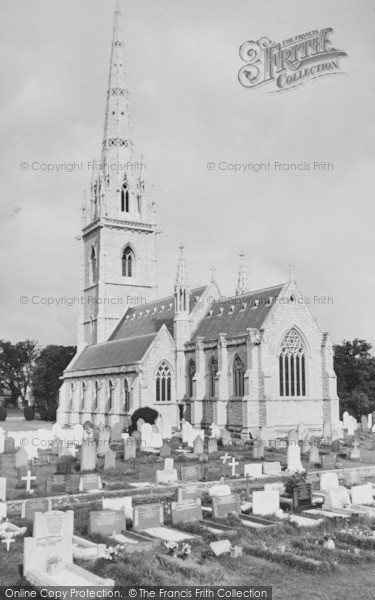 Photo of Bodelwyddan, The Marble Church c.1960