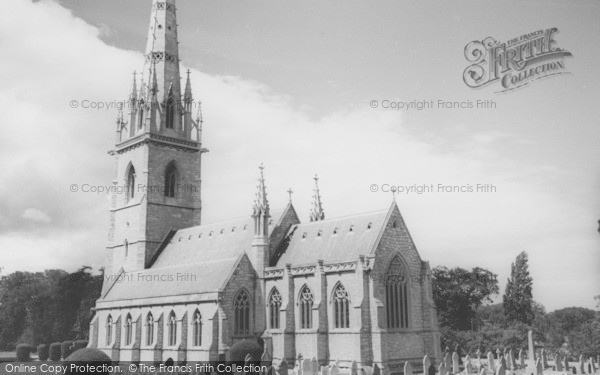 Photo of Bodelwyddan, The Marble Church c.1960