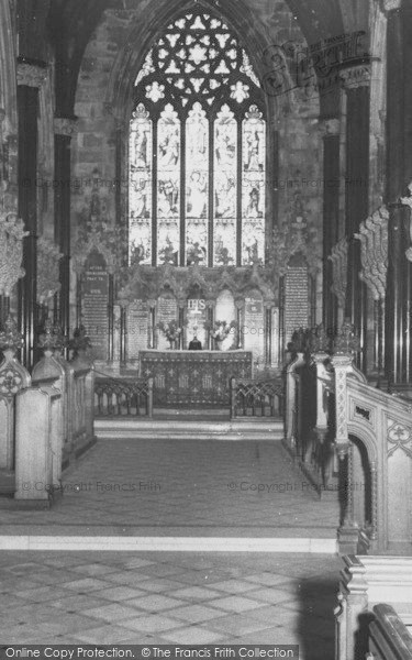 Photo of Bodelwyddan, The Marble Church, The East Window c.1955