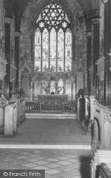 The Marble Church, The East Window c.1955, Bodelwyddan