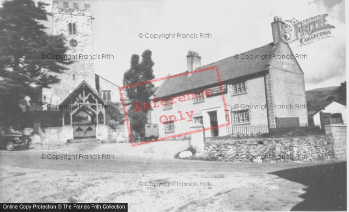 Photo of Bodfari, Dinorben Arms & Church c.1960