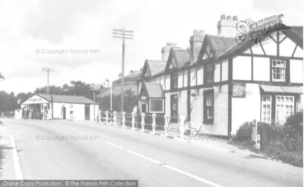Photo of Bodfari, Downing Arms Hotel c.1955
