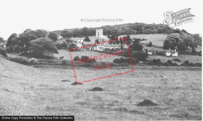 Photo of Bodfari, The Village c.1955