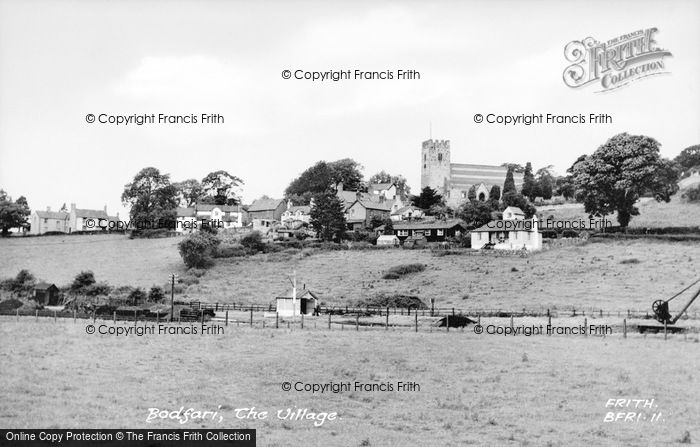 Photo of Bodfari, The Village c.1955