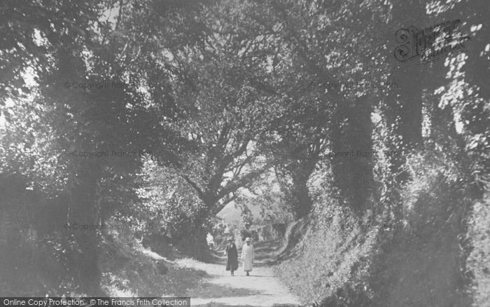 Photo of Bodinnick, A Lane c.1930