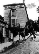 By The Ferry House Hotel c.1930, Bodinnick