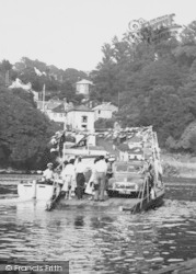 Visitors On The Ferry c.1960, Bodinnick